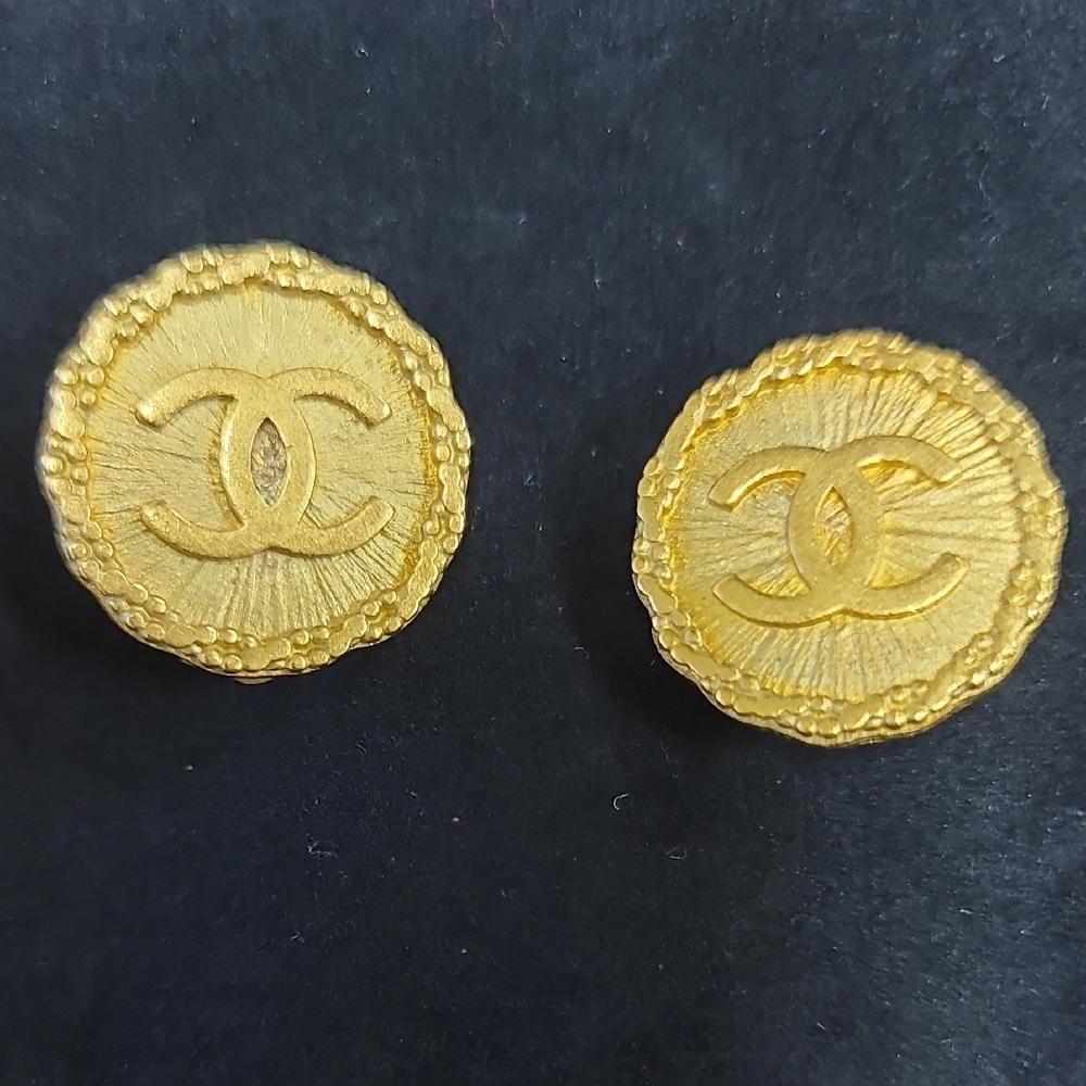 Chanel Clip On Earrings